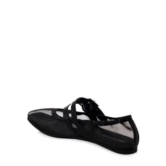Free People™ Women's  Gemini Ballet Flats in Black - Picture 3 of 8